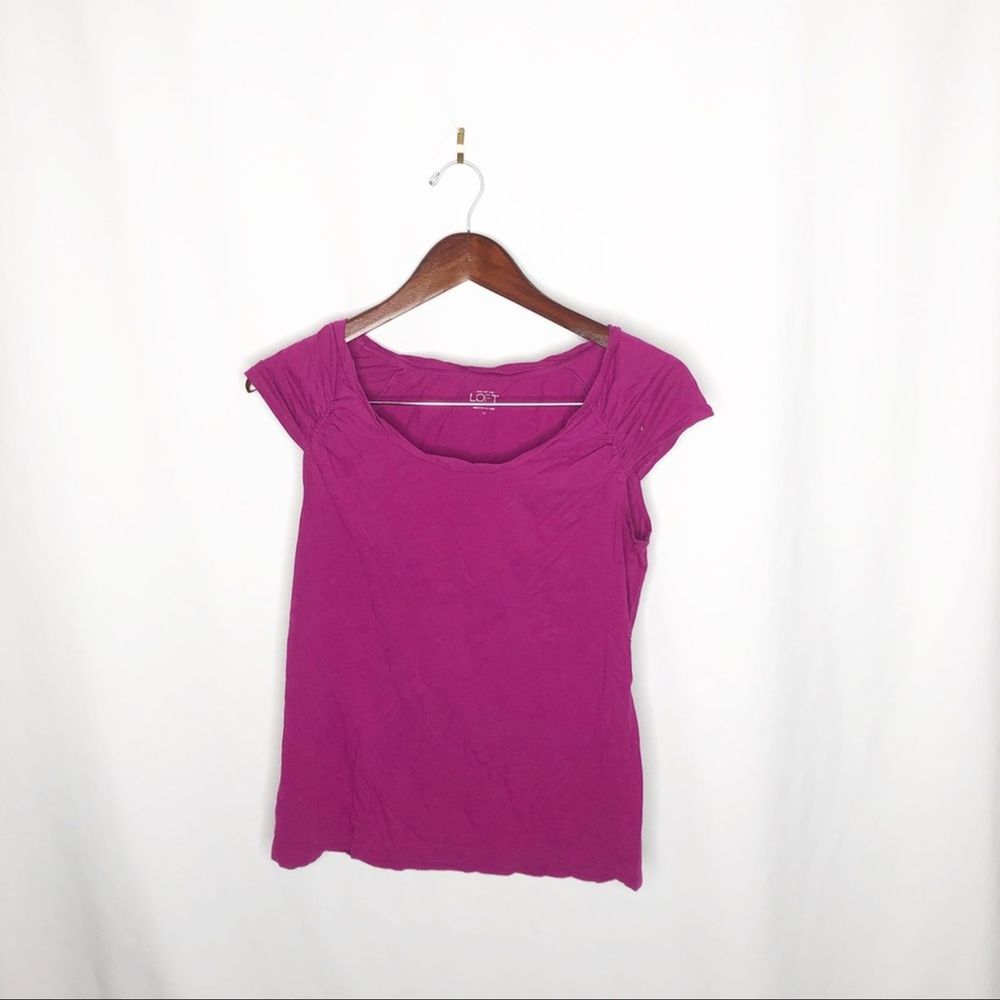 The Loft Pink short sleeved Teeshirt medium